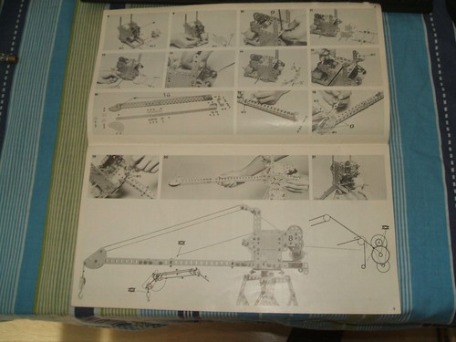 Meccano Multikit - Crane Building Set Book of Models - 1976 - Bild 3 von 5