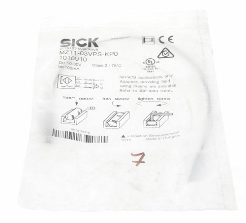 SICK MZT1-03VPS-KP0 1016910 MZT103VPSKP0 ! NEW !  - Picture 1 of 3