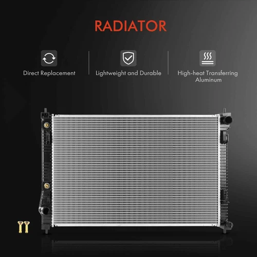 Radiador para Nissan Rogue 2021-22 1,5 L 2,5 L con enfriador de aceite de transmisión 214606RA0B - Imagen 7 de 7