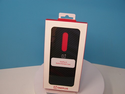Offizielle OnePlus 8 Karbon Bumper Hülle - Schwarz - Bild 2 von 4