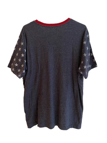 George Men’s Tee Shirt American Stars 4th Of July America Size XL/XG (46-48) - Picture 2 of 3