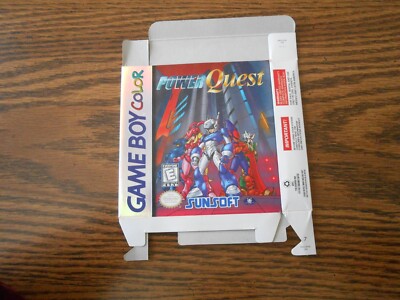 Nintendo Game Boy Color Power Quest BOX ONLY | eBay
