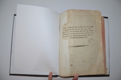 1842 libro raro hebreo antiguo judaico- כנף רנים- קראאשין - Imagen 11 de 12