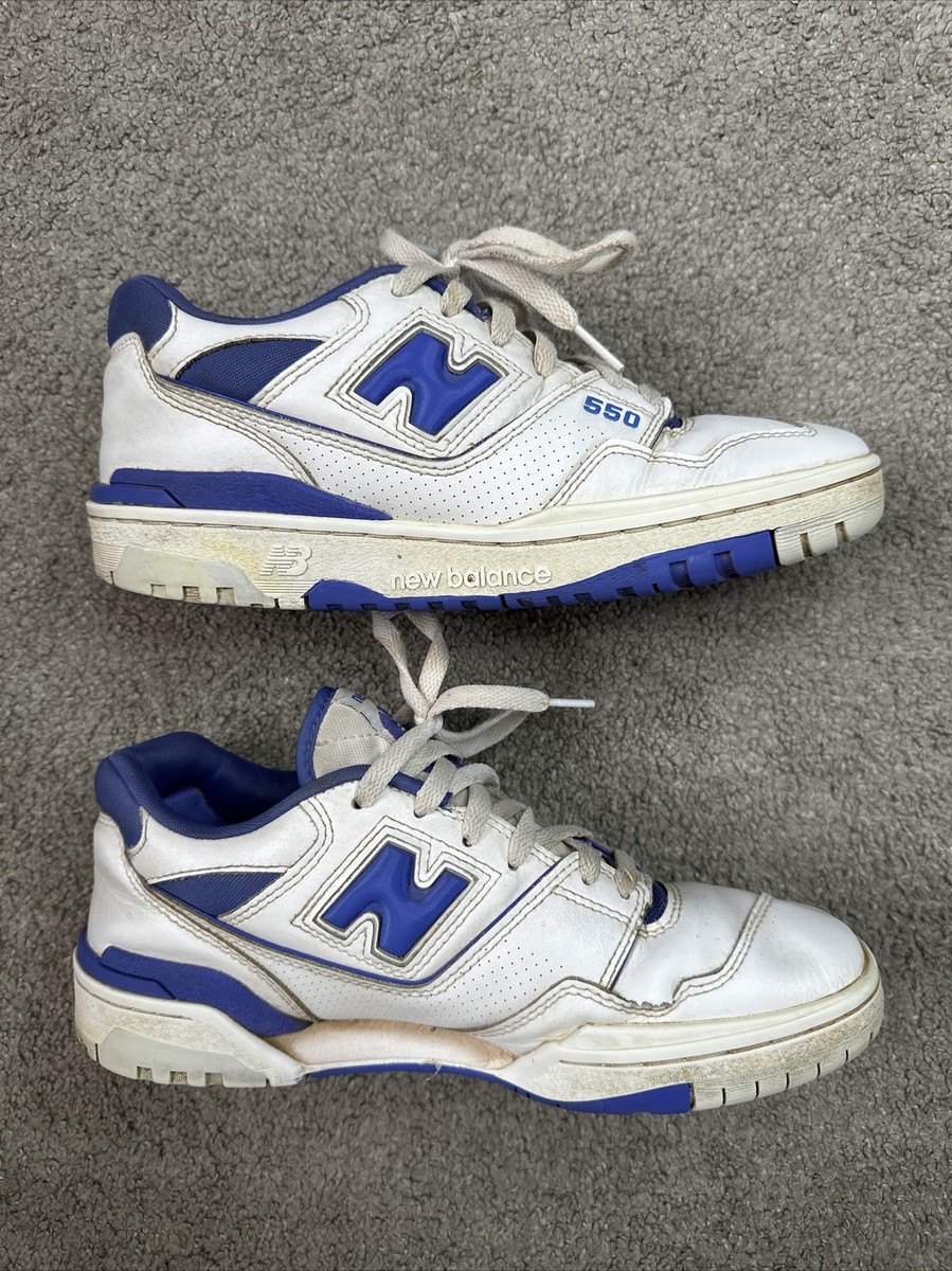 New Balance 550 Aura Purple Blue White Women display picture 3