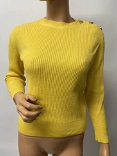 apc rue madame Paris sweater yellow Size Small