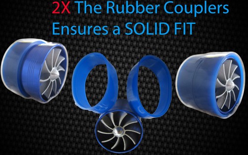 Turbonator Spinner Fits Chevy Performance Air Intake Supercharger Turbo Fan Kit - Picture 3 of 6