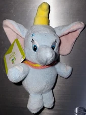 Kids Preferred Disney Baby Dumbo Rattle Plush Stuffed Soft Toy 7"