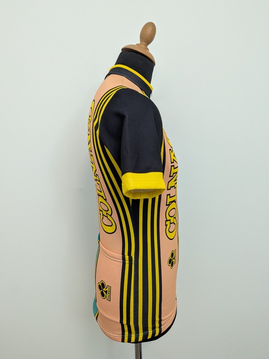 Vintage Colnago Cycling Jersey Sz.M (3) Multicolor Colorful