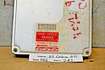 ミッチーページ Toyota OEM ECU – Celica 2000-2001 2ZZ-GE GTS MT – Used