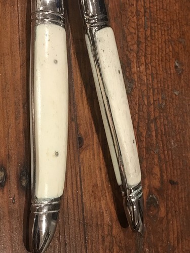 Salad Servers Faux Bone Handles - Brand New - Picture 8 of 8
