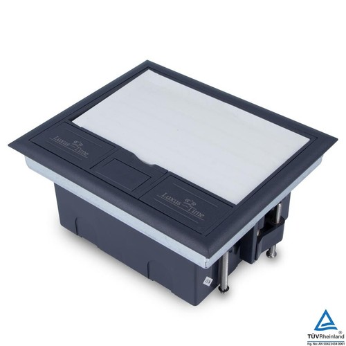 Bodentank Bodensteckdose versenkbar 45er Einsätze Fußbodensteckdosen Bodendosen - Picture 7 of 83