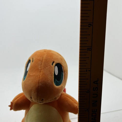Charmander Plüschtier 7 Zoll Pokémon Center Offiziell Lizenziert 2014 Stofftier - Bild 9 von 9