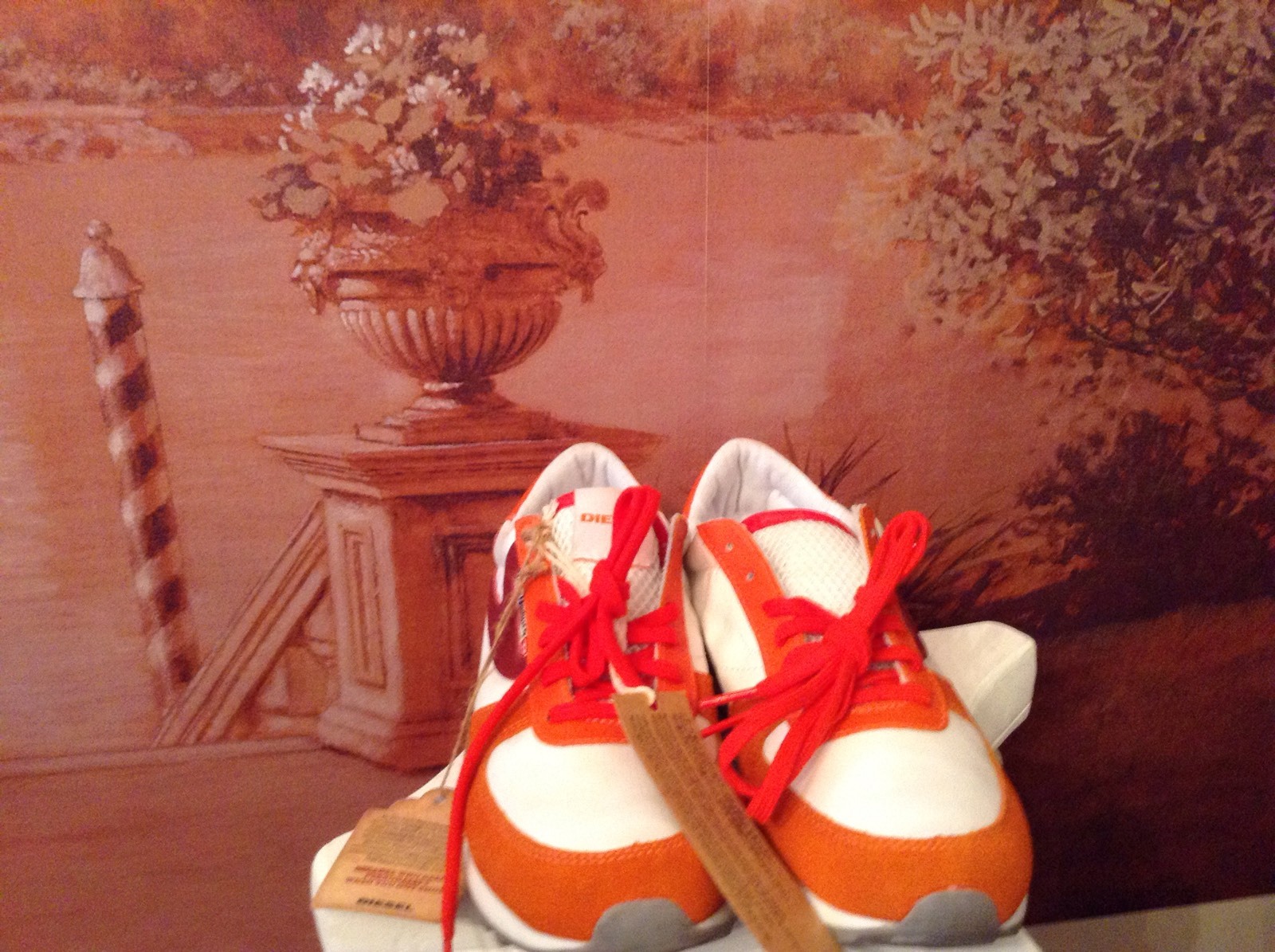 Diesel sherun sherun sherun womens white orange shoes size8 8e8ba6 Diesel sherun sherun sherun womens white orange shoes size8 8e8ba6