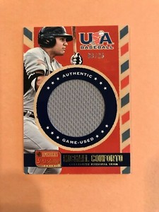 MICHAEL-CONFORTO-2014-PANINI-USA-GAME-USED-JERSEY-ROOKIE-CARD-8-25