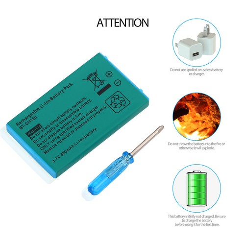 4Pcs For Nintendo Gameboy Advance SP GBA Replacement Rechargeable Battery 850mAh - Picture 6 of 12