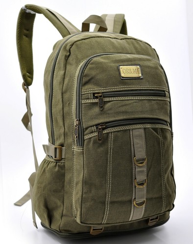 ZAINO MILITARE GRANDE 40L 60L TELA TESSUTO MULTITASCHE CAMPEGGIO VIAGGI TREKKING - Imagen 6 de 25