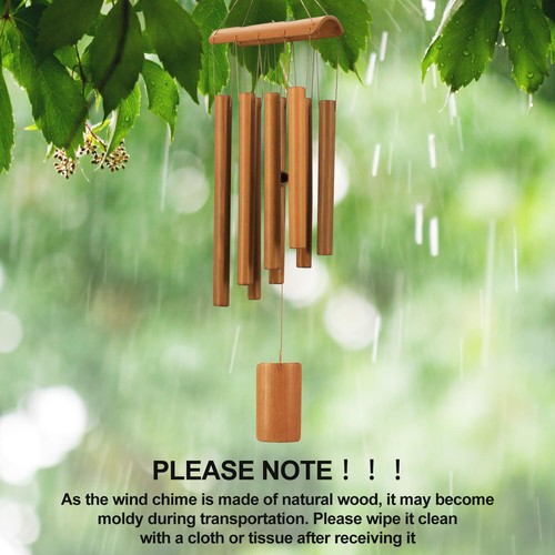 Wind Chimes for Outside, Sympathy Wind Chimes Bamboo Windchimes Outdoors - Picture 7 of 7