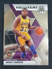 2019-20 Mosaic Base Hall of Fame #291 Magic Johnson Los Angeles Lakers R6220J