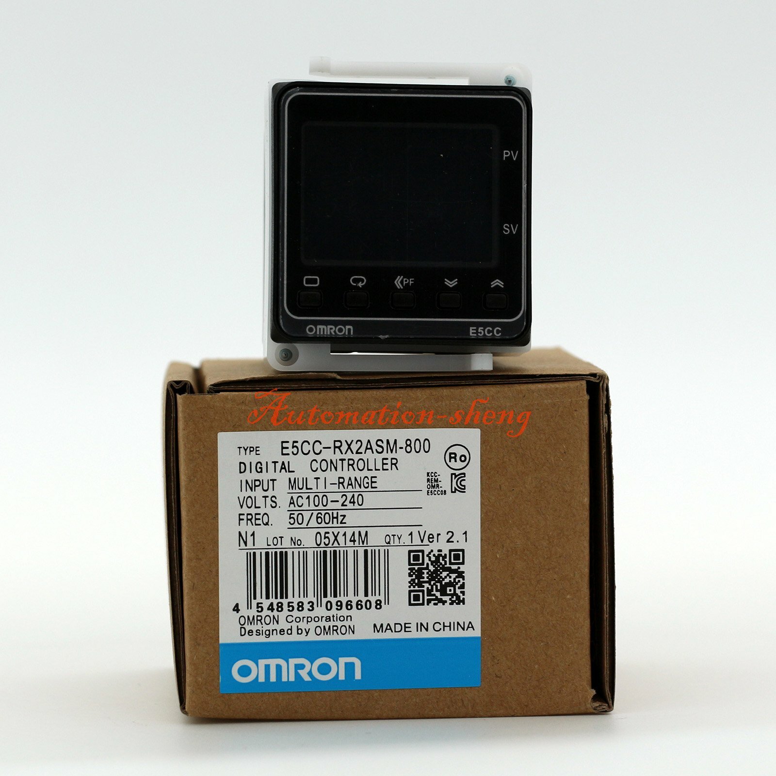 1PC in box E5CC-RX2ASM-800 New Omron Temperature Controller 100-240 VAC 1PC in box E5CC-RX2ASM-800 New Omron Temperature Controller 100-240 VAC