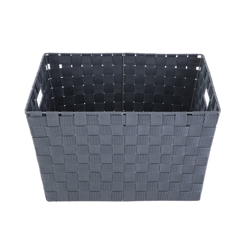 Mainstays Medium Grey Woven Decorative Storage Basket - Picture 5 of 6