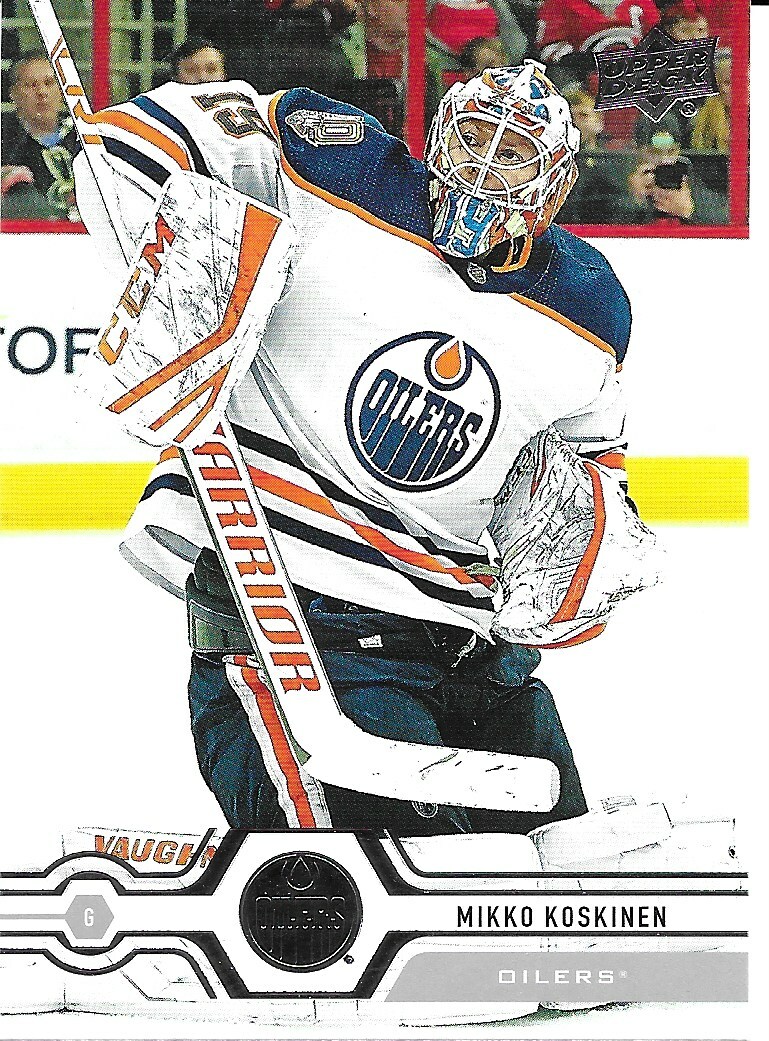 19-20 2019-20 Upper Deck Mikko Koskinen #191-Oilers