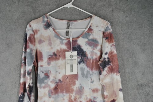 Charlie Charlie Charlotte Camicia Abito Medio Midi Scollo Scoop Manica Lunga Cotone - Foto 3 di 14