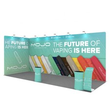 20ft Custom Tension Fabric Trade Show Display Booth Backdrop Wall Event Stand