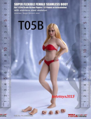 SUPER FLEXIBLE FIGURE 【SKIN TONE:Suntan】 Amazon.com: RoofWorld 1/6 Scale Female Body Suntan Skin