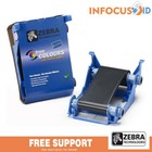 Zebra 800015-201 Iseries Monochrom - Schwarz (K) Band P205i & P201i Drucker