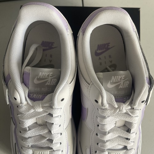 Nike Wmns AF1 Sombra Blanco Lila Mujeres Estilo de Vida Informal Zapatos Tenis FN6335-102 - Imagen 4 de 6
