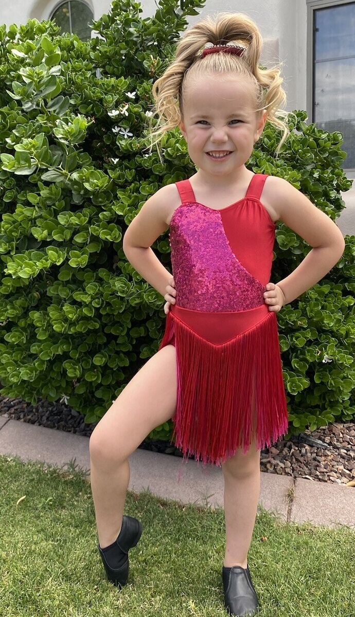 emmie preteen model Revolution Dance Costume CXS, Child Extra Small, Red, Sequins, Fringe, Jazz  | eBay