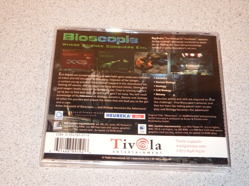 Bioscopia - PC/Mac - Action/Adventure Game - W/ User Manual - Picture 4 of 4