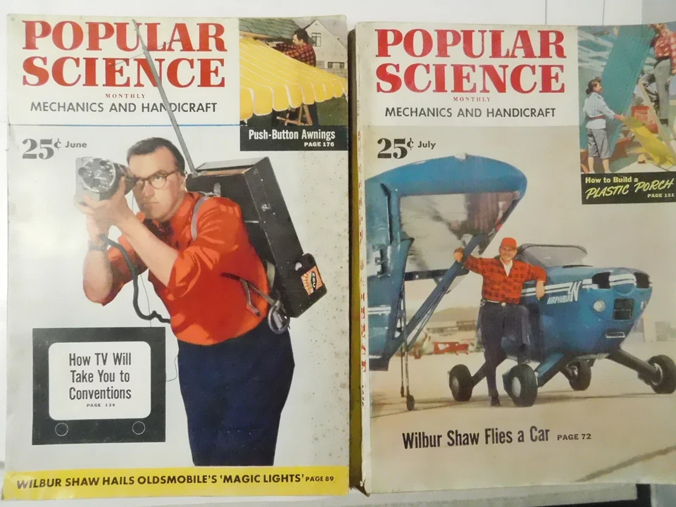 8- 1952 POPULAR SCIENCE Magazines Mechanics & Handicrafts-Great Ads - Image 4 of 4