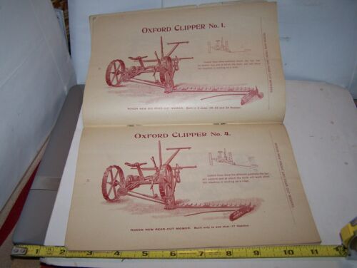 NOXON Company Farm Implement Sales CATALOG Harrow Disc Binder Mower Drill Reaper - Picture 10 of 16