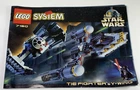 LEGO Star Wars 7150 TIE Fighter Y-Wing Instruction Manual Book Only 1999