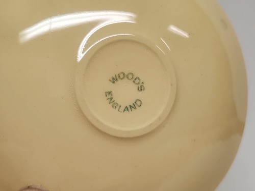 MCM Woods Ware Jasmine Primrose Yellow 2 Demitasse & 2 Saucers Made in England - Picture 7 of 7