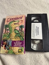 Claymation  80s Nostalgia VHS Dinosaurs! VHS 1987 Tape Golden Book Video 90s