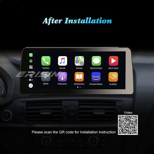 12,3" 128GB 8-Kern Android 13 Autoradio Radio GPS CarPlay BMW X3 F25 X4 F26 CIC - Bild 21 von 24