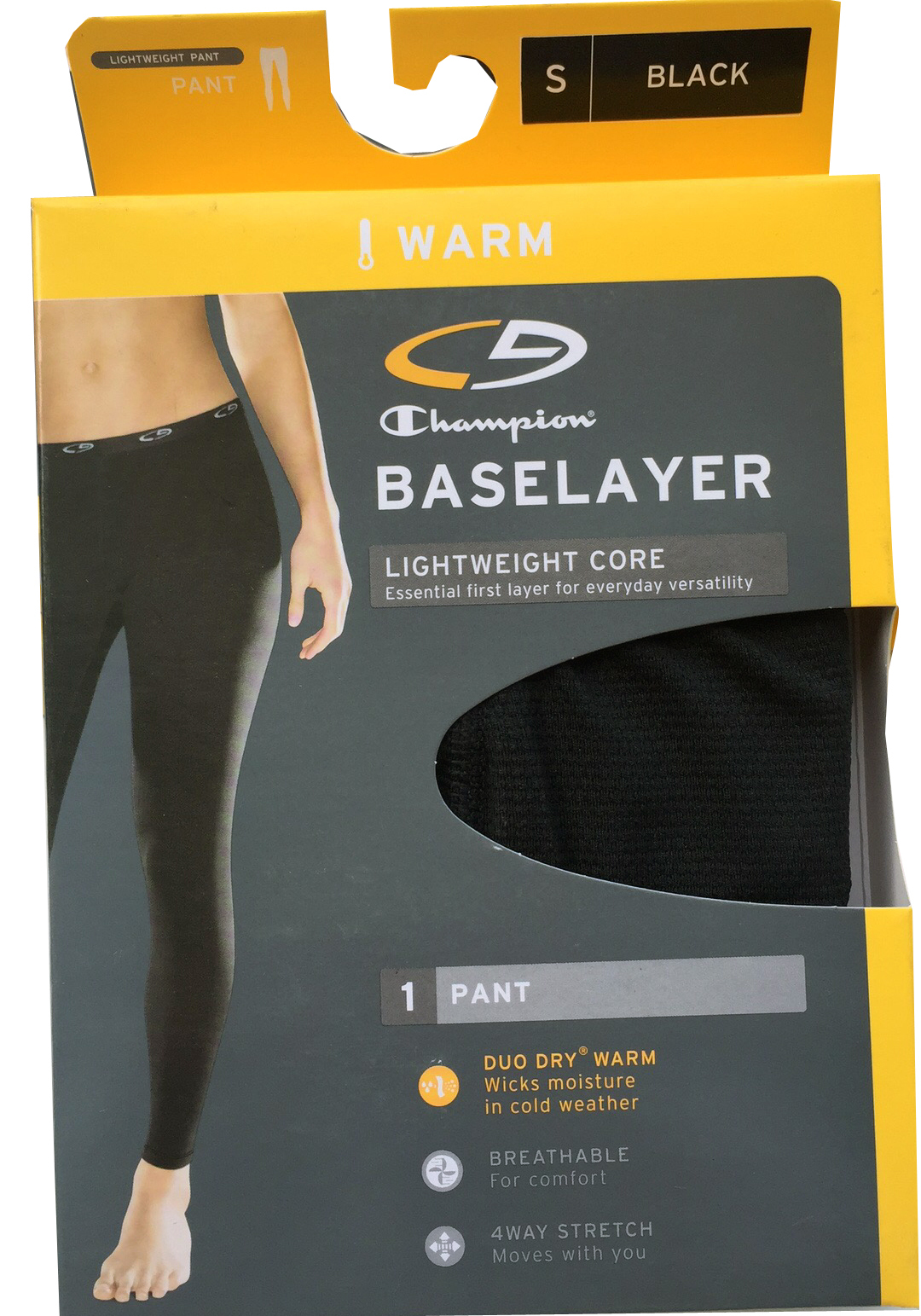 champion base layer pants