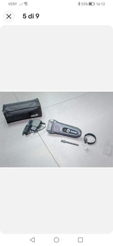 WAHL AQUA SHAVE RASOIO SHAVER IMPERMEABILE CORDLESS - Foto 5 di 12