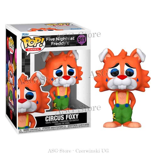 Circus Foxy | Five nights at Freddy ́s | Funko Pop Games 911 - Imagen 1 de 3