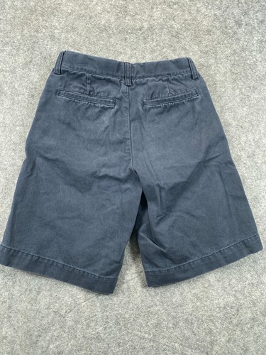 GAP Kids Easy Fit Shorts Youth 10 Blue Chino Long Adjust Waist School Uniform - Picture 8 of 8