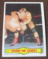 9882 1985 TOPPS WWF OVER HE GOES #30 PAUL MR WONDERFUL ORNDORFF