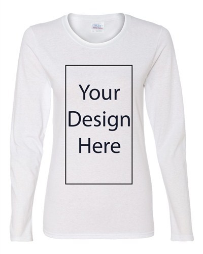 Damen Langarmshirt mit eigenem Text Design individuell personalisiert - Bild 8 von 8
