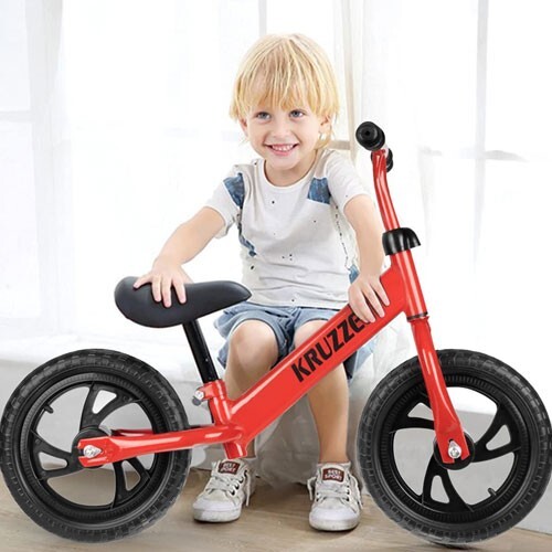 Vélo Draisienne Pour Enfants Rennmeister Sans Pédale Pneus Mousse EVA Cyclisme - Imagen 11 de 12