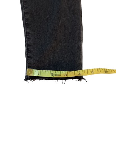 Pantalones de mezclilla para mujer Madewell 9" tiro medio ajustados negros elásticos tiro medio talla 25 - Imagen 9 de 11