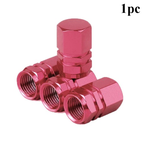 1PC Aluminum Car Tire Valve Caps Tyre Valve Stem Cover Air Dust Wheel Rim 〼 - Picture 8 of 28