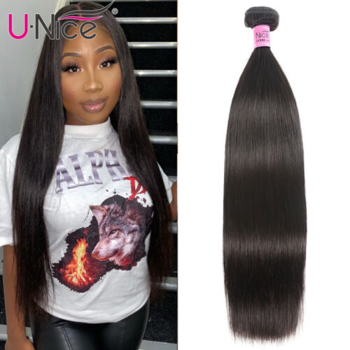 UNice Hair Straight Brazilian Hair Weave Bundles 100% Human Hair Extensions USPS | eBay UNice Hair Straight Brazilian Hair Weave Bundles 100% Human Hair Extensions USPS | eBay
