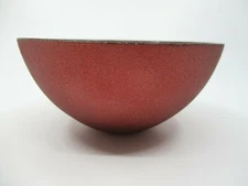 VIETRI GLITTER RED BOWL - 5 1/4" x 2 5/8"   1009I