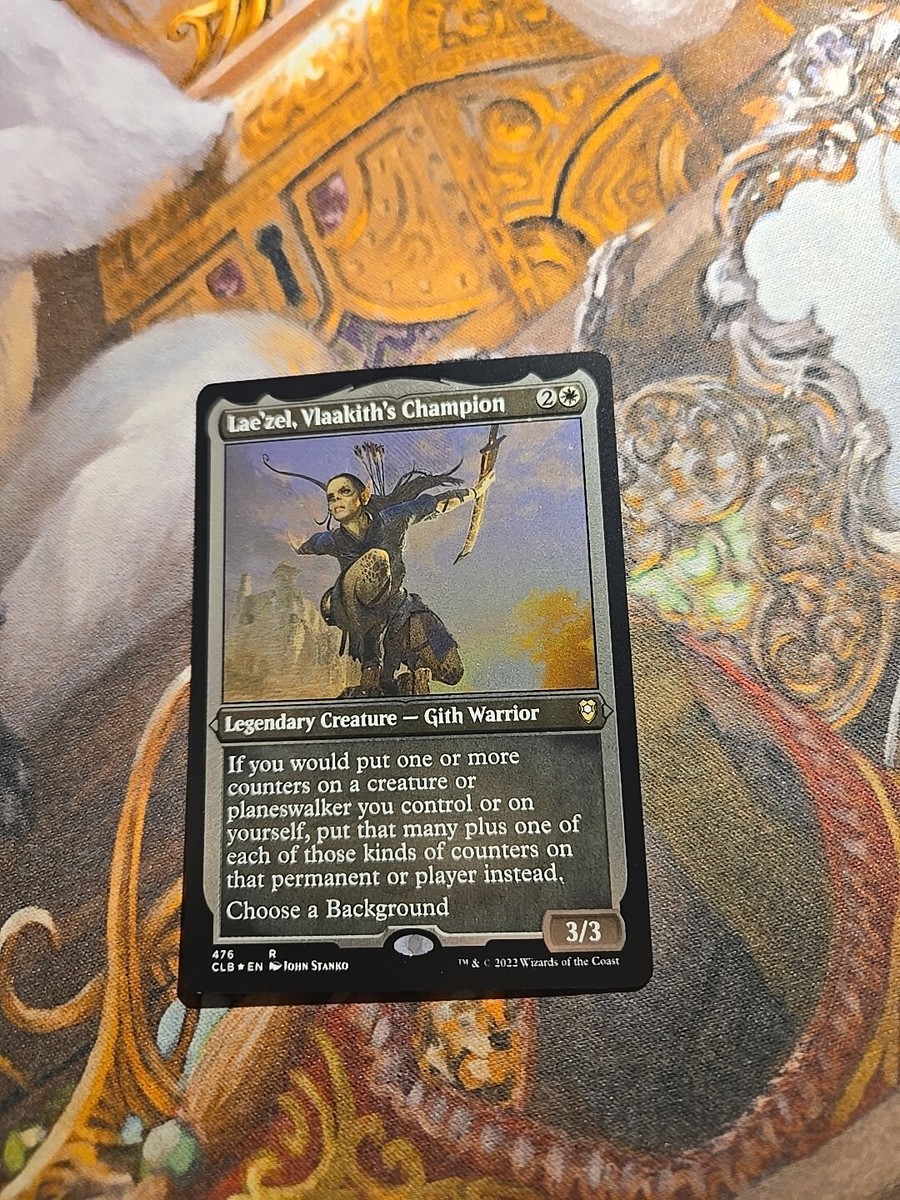 Lae'zel, Vlaakith's Champion Foil Etched MTG CLB - NM - | eBay